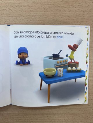 "El color azul" Pocoyó