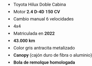 Toyota Hilux 2022