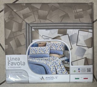R/ Lenzuola Matrimoniale /     Cotone 100%
