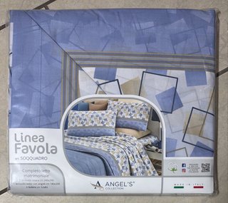 R/ Lenzuola Matrimoniale /     Cotone 100%