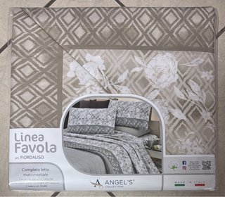 R/ Lenzuola Matrimoniale /     Cotone 100%