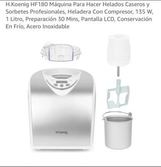 Máquina Helados H Koenig HF180