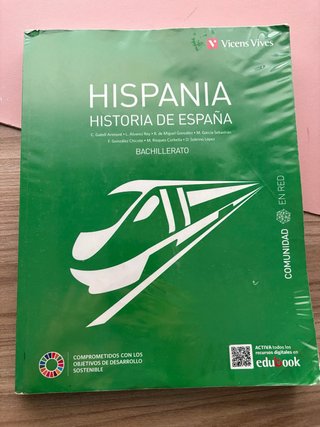 Libro Historia de España 2 bachillerato