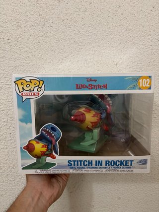 Funko Pop 102 Stitch in Rocket
