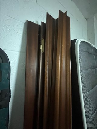 Puertas de madera con cristal (82,5)