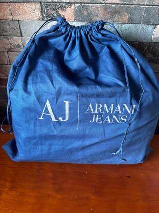 Bolso Armani Jeans Vernice  Charol Negro