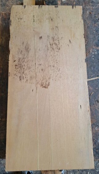 Vecchio pannello decorativo in legno