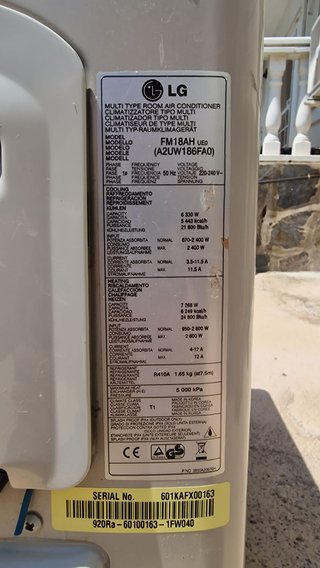 Aire Acondicionado LG Multi Split Inverter