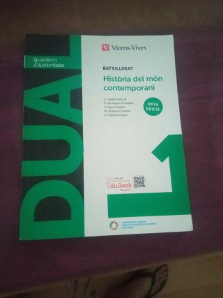 Dual 1. Història del món contemporani. Llibre c...