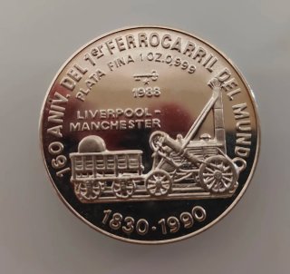 2 ONZAS PLATA 20 PESOS+1 OZ 10 PESOS 1830-1990 FER