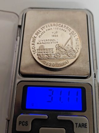 2 ONZAS PLATA 20 PESOS+1 OZ 10 PESOS 1830-1990 FER