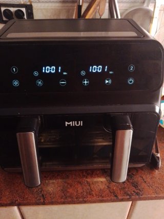 Freidora de aire MIUI negra