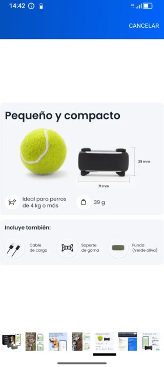 Localizador GPS Tractive para perros