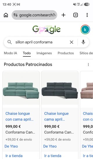 Sofá modular NUEVO