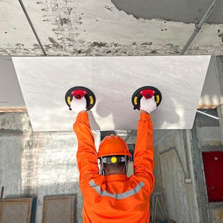 Ventosa de vacio para azulejos  cristal
