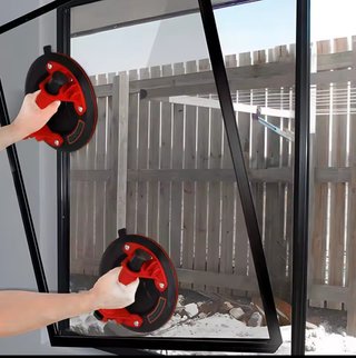 Ventosa de vacio para azulejos  cristal