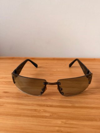 Occhiali da sole Bulgari neri e grigi
