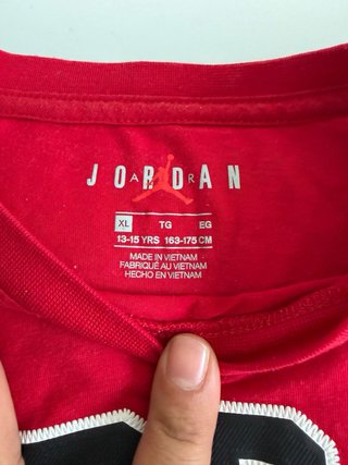 Camiseta Jordan 23 Roja