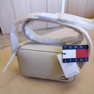Borsa tracolla Tommy Hilfiger beige