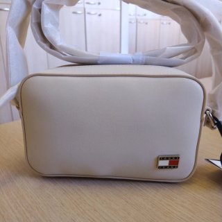 Borsa tracolla Tommy Hilfiger beige