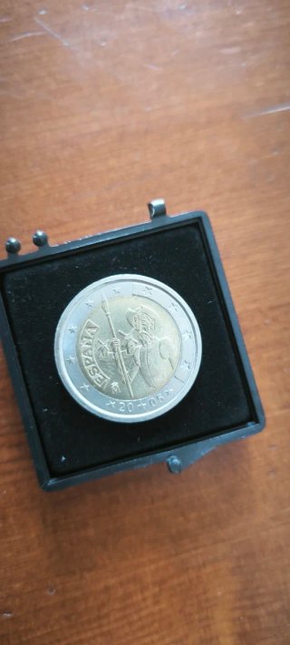 2. Moneda 2 Euros España 2005 Don Quijote