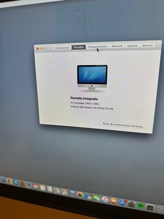 iMac 21.5 2011 500GB SSD