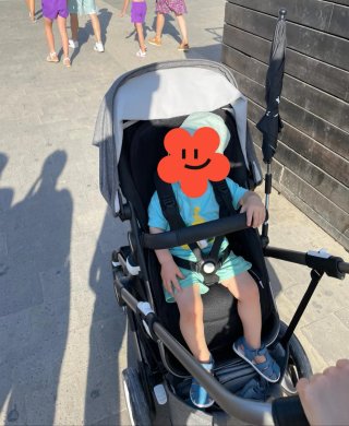 Bugaboo Fox 3 Carrito 2 en 1 Negro/Gris