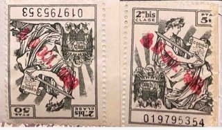 Timbres fiscales España (Pólizas)