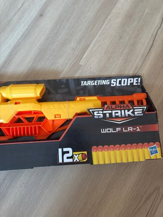 Pistola Nerf Alpha Strike Wolf LR-1
