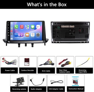 Pantalla Car Stereo Renault Megane 3