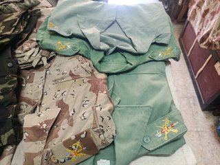 Trajes militares camuflaje