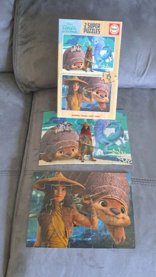 Lote 7 Puzzles Infantiles Disney y más