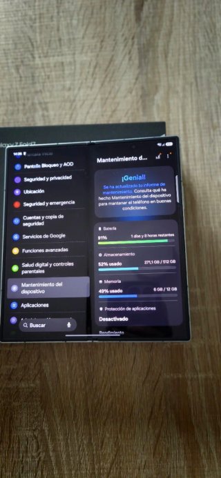 Samsung Galaxy Z Fold 7 512GB Verde Mint