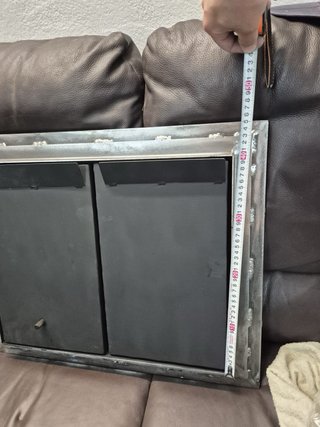 Puerta Horno Doble Hoja con Termómetro