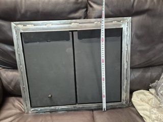 Puerta Horno Doble Hoja con Termómetro