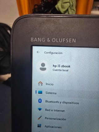 Portátil HP ZBook 17 i5 24GB RAM 512GB SSD