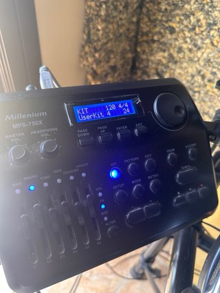 Batería Electrónica Millenium MPS-750X