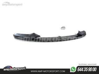 SPOILER DELANTERO LOOK M-PERFORMANCE PARA BMW SERIE 4 F32 / F33 / F36 NEGRO MATE
