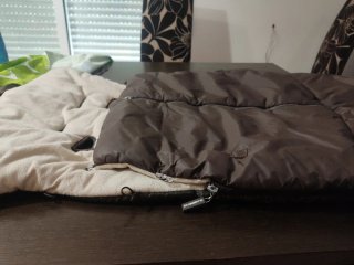 Saco para carrito de bebé marrón
