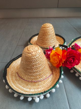 Lote 3 Sombreros Mexicanos