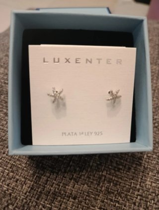 Pendientes Luxenter niña plata