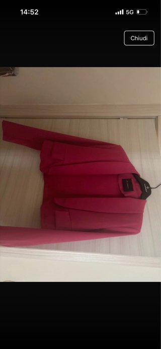 Giacca corta fucsia