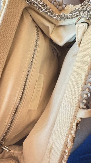 Bolso de fiesta Zara bordado ZA