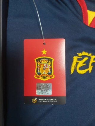Camiseta España Mundial Sudáfrica 2010RFEF seriada