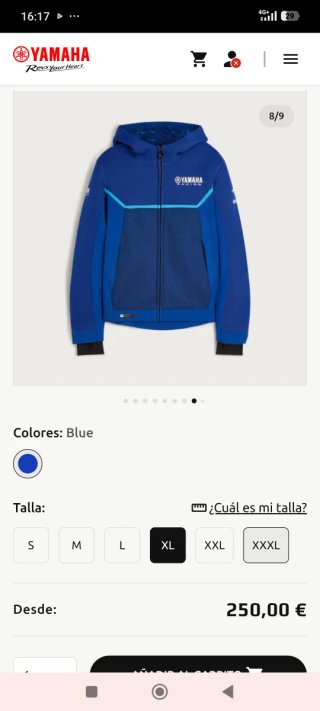 Chaqueta Yamaha Racing GYTR