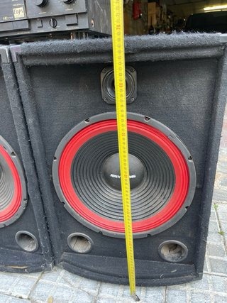Altavoces JBSYSTEMS Negro/Rojo