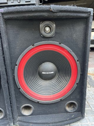 Altavoces JBSYSTEMS Negro/Rojo