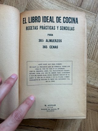 Libro El libro ideal de cocina
