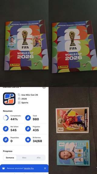 Colección cromos Mundial FIFA 2026