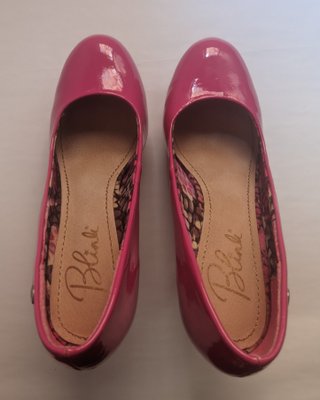 Zapatos de tacón alto rosa